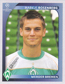 Markus Rosenberg Werder Bremen samolepka UEFA Champions League 2008/09 #194